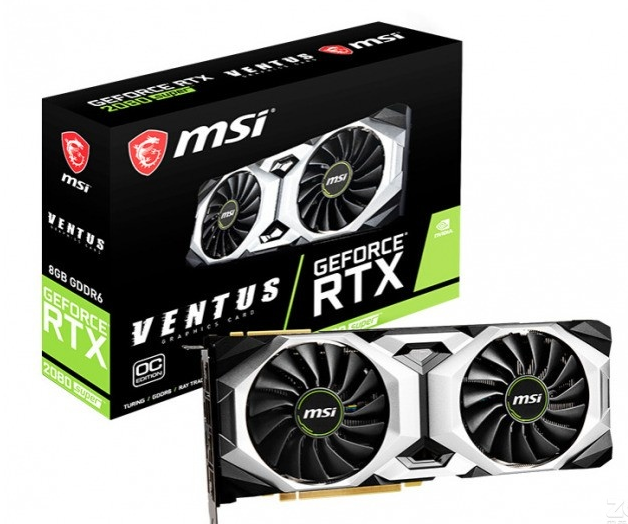微星GeForce RTX 2080 SUPER VENTUS OC 微星GeForce RTX 2080 SUPER VENTUS OC