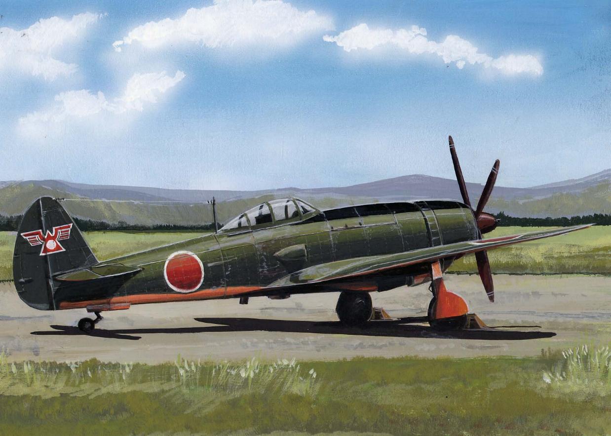 畫家筆下的Ki-94-II