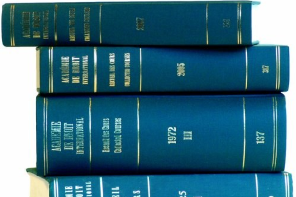 Recueil Des Cours, Collected Courses, Volume 339 Recueil Des Cours, Collected Courses, Volume 339