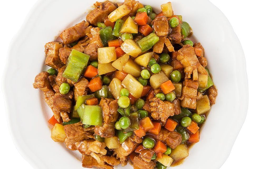 橘子肉丁