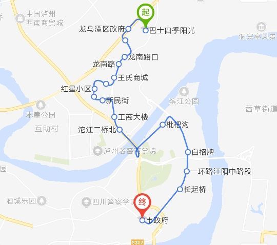 瀘州公交237路 瀘州公交237路