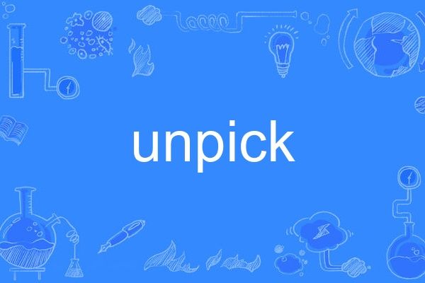 unpick unpick