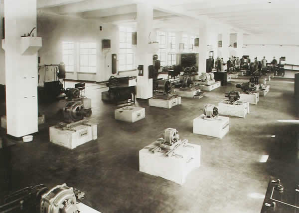 30年代的電機實驗室