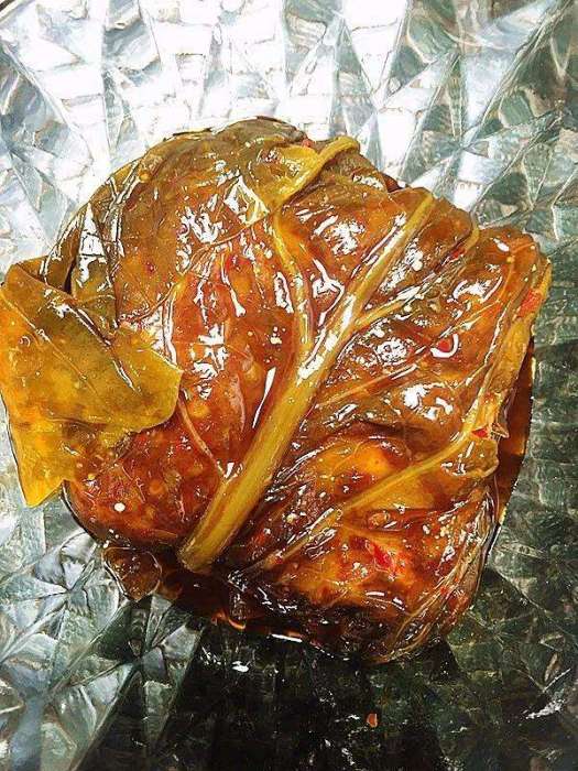 葉包鹵腐 葉包鹵腐