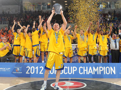 希姆基奪得2012賽季歐洲籃球冠軍杯冠軍
