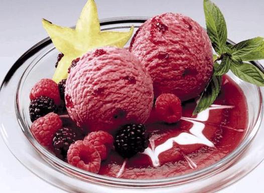 藍莓果醬冰激淋
