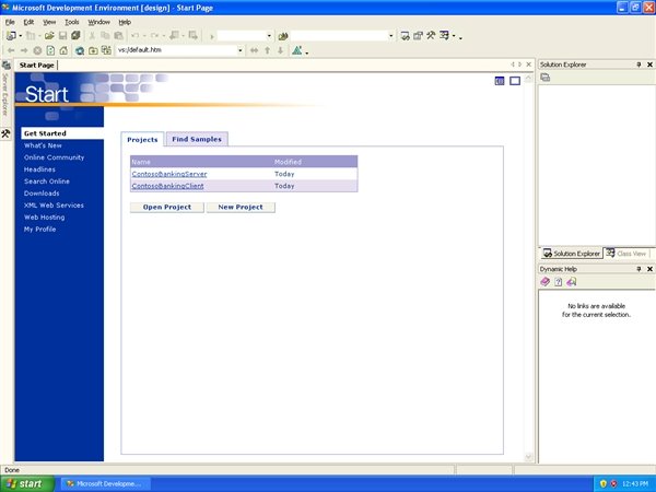 Visual Studio .NET 2002