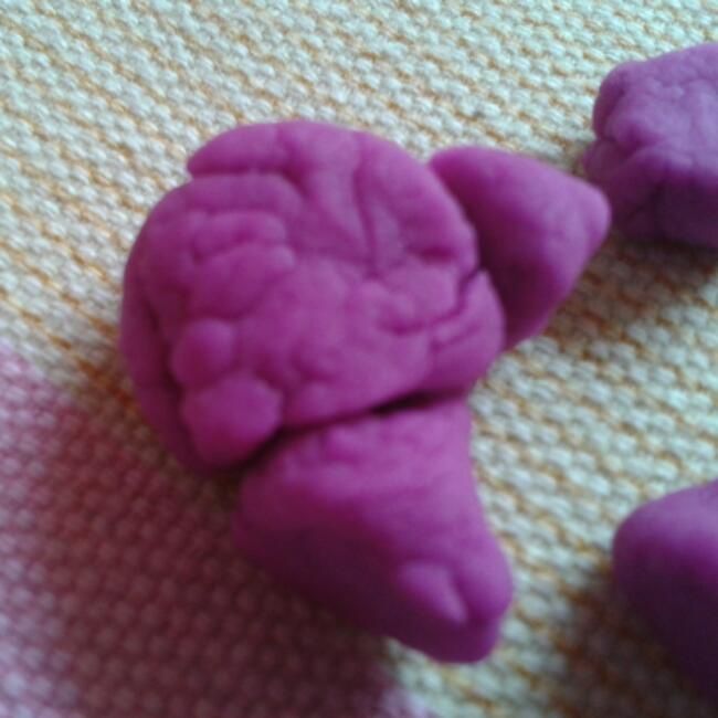 紫薯花樣饅頭 紫薯花樣饅頭