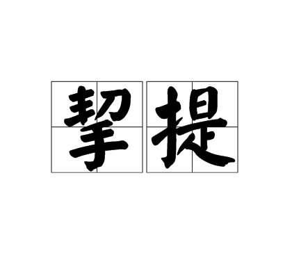 挈提 挈提