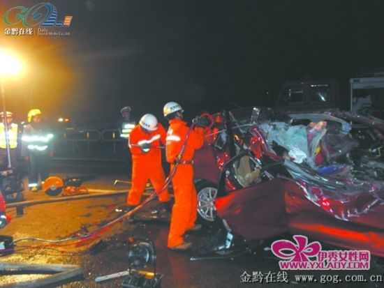 9.20廣東梅州206國道8車連環相撞事故