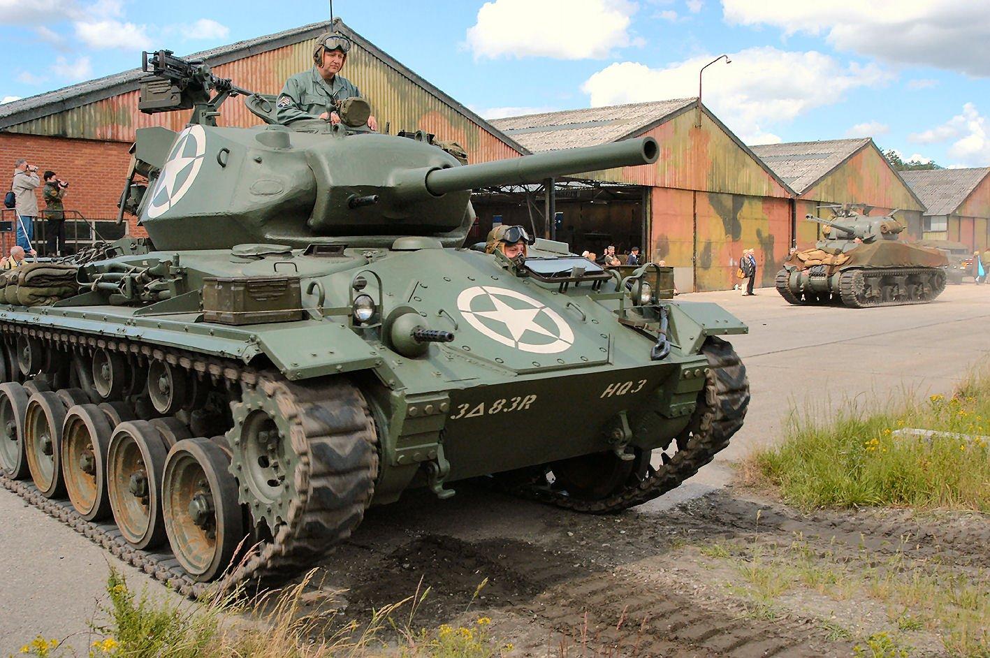 美軍M24輕型坦克