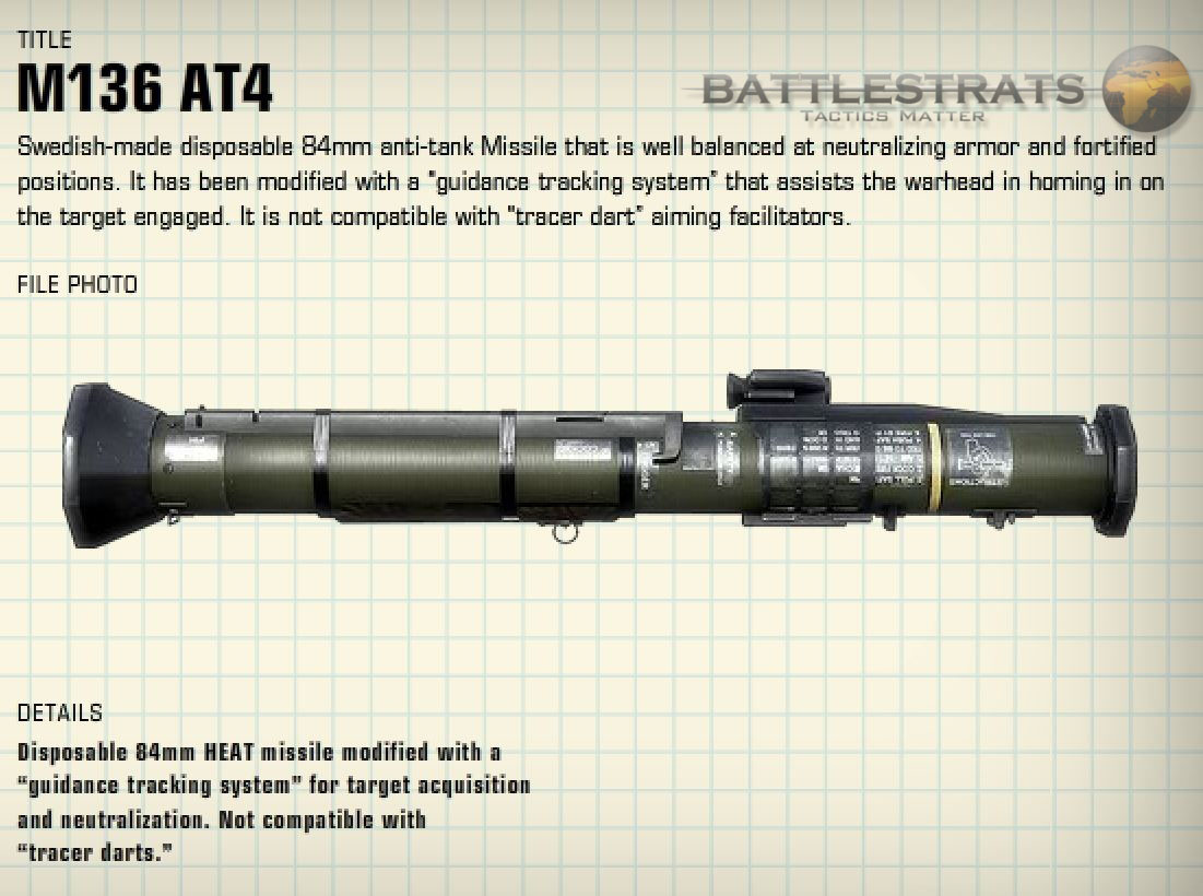 AT-4式84毫米火箭筒