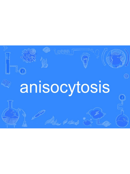 anisocytosis anisocytosis