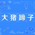 大豬蹄子 大豬蹄子