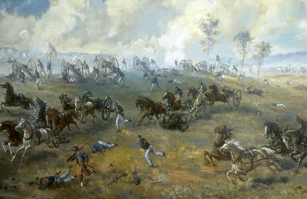 第一次馬納薩斯戰役，聯邦軍的潰逃