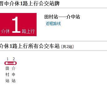 介休公交1路 介休公交1路