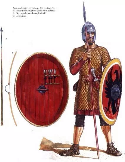 公元3世紀的羅馬軍團步兵