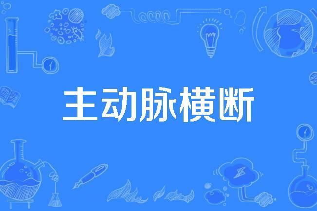 主動脈橫斷 主動脈橫斷