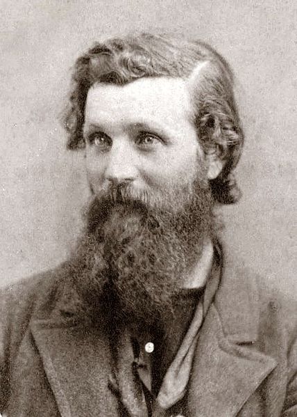 約翰·繆爾攝於1872年（34歲）