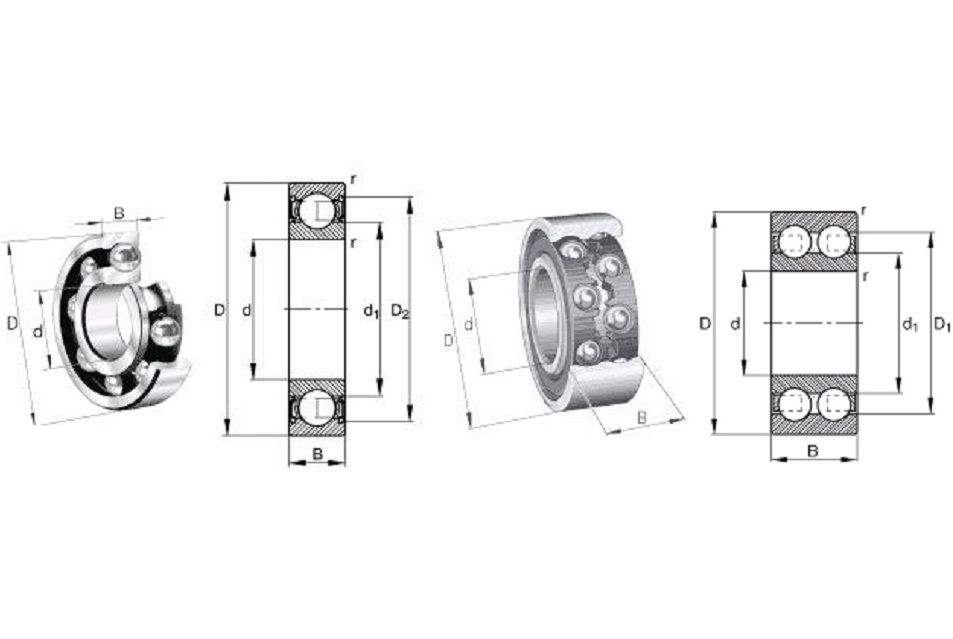 SKF 626-2RS軸承 SKF 626-2RS軸承