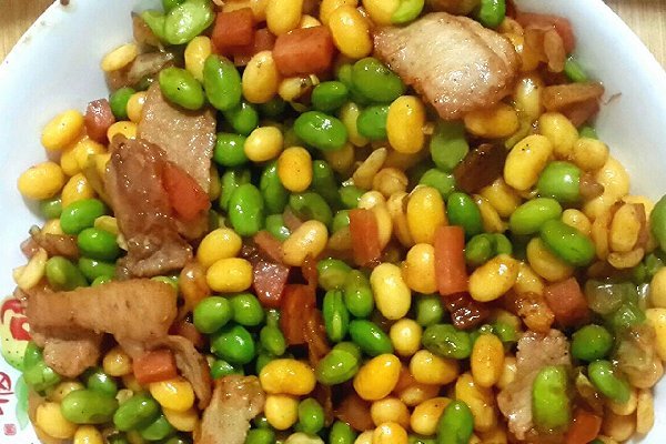 肉炒雙豆 肉炒雙豆