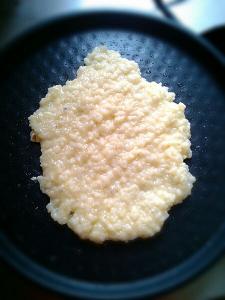 雞蛋香米餅