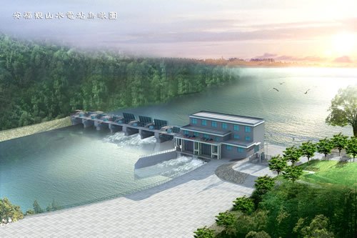 瀘水水電站 瀘水水電站