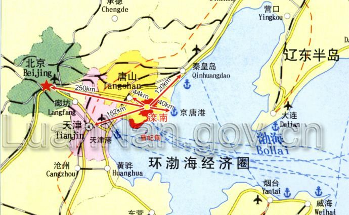 灤南縣地圖