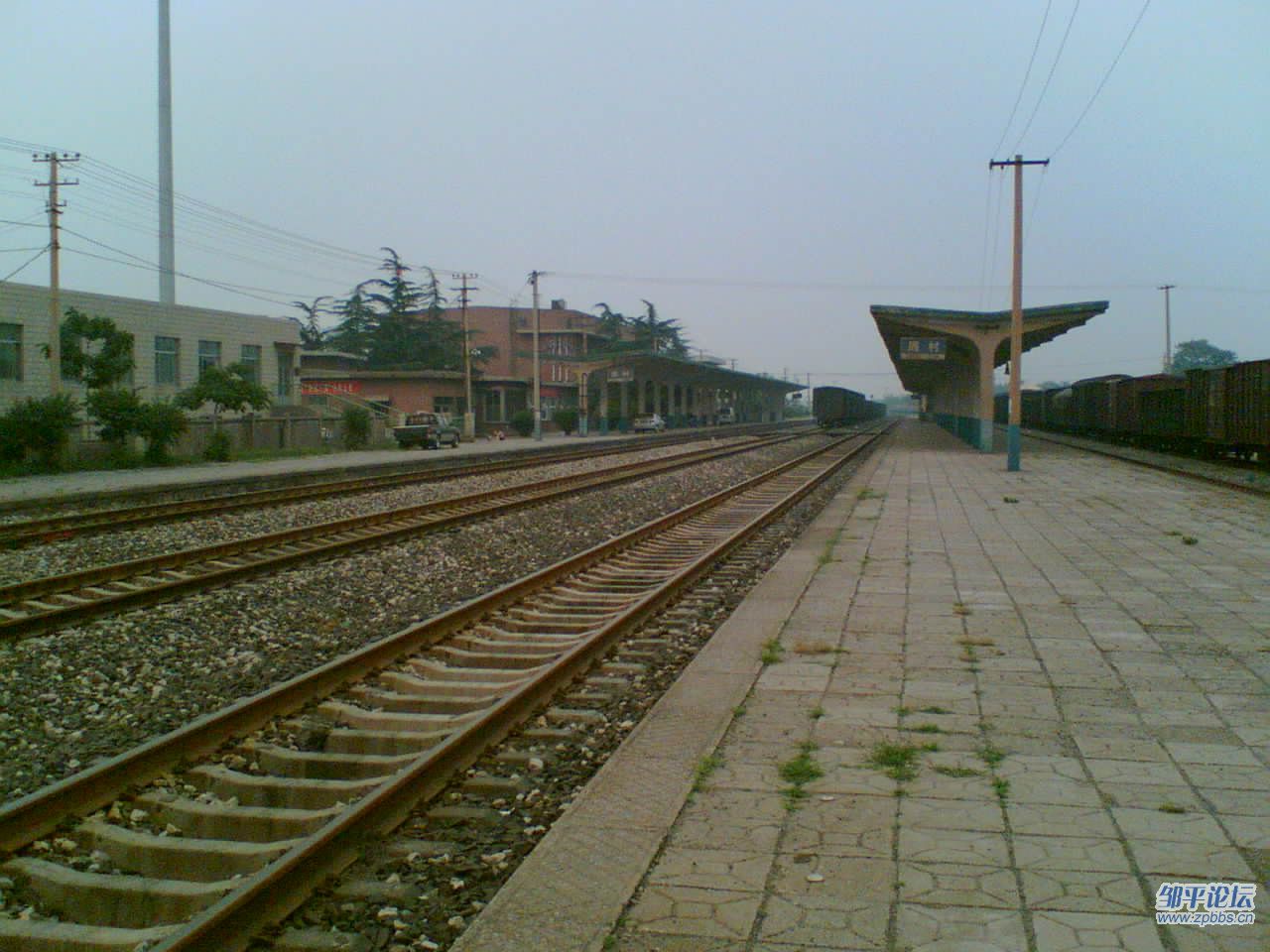 周村火車站站台