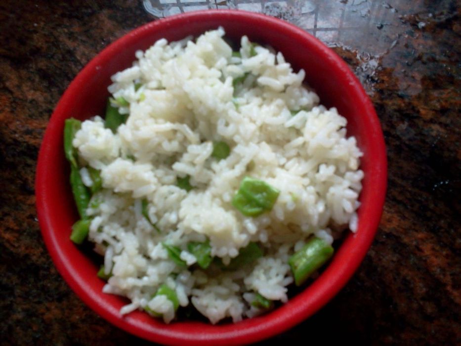 豇豆炒飯 豇豆炒飯