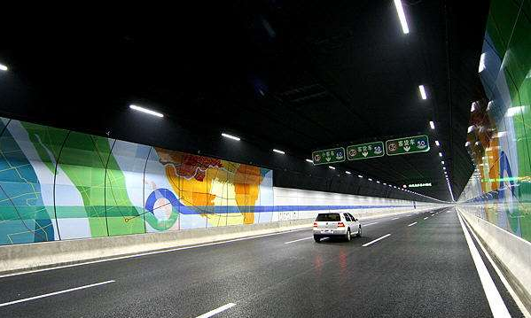 上海長江隧道壁畫