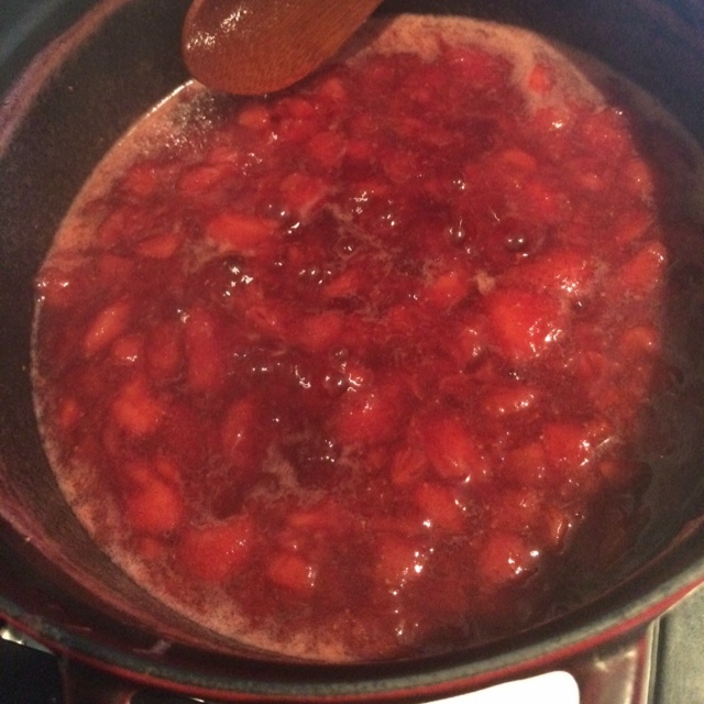 新鮮草莓製作草莓醬