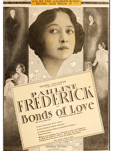 Bonds of Love(美國1919年Reginald Barker執導的電影) Bonds of Love(美國1919年Reginald Barker執導的電影)
