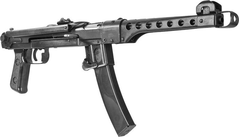 前蘇聯PPS-43式7.62mm衝鋒鎗(軍事武器槍械)