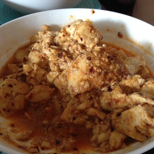 辣炒嫩豆腐 辣炒嫩豆腐