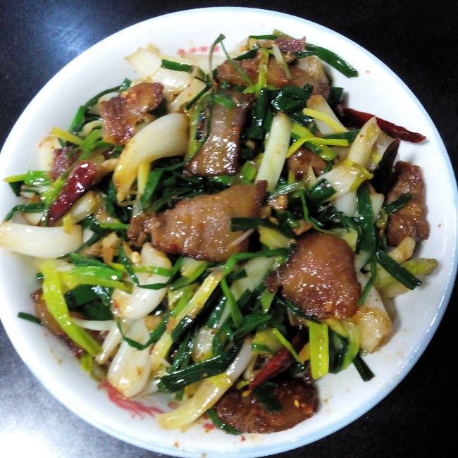 叫子炒臘肉 叫子炒臘肉