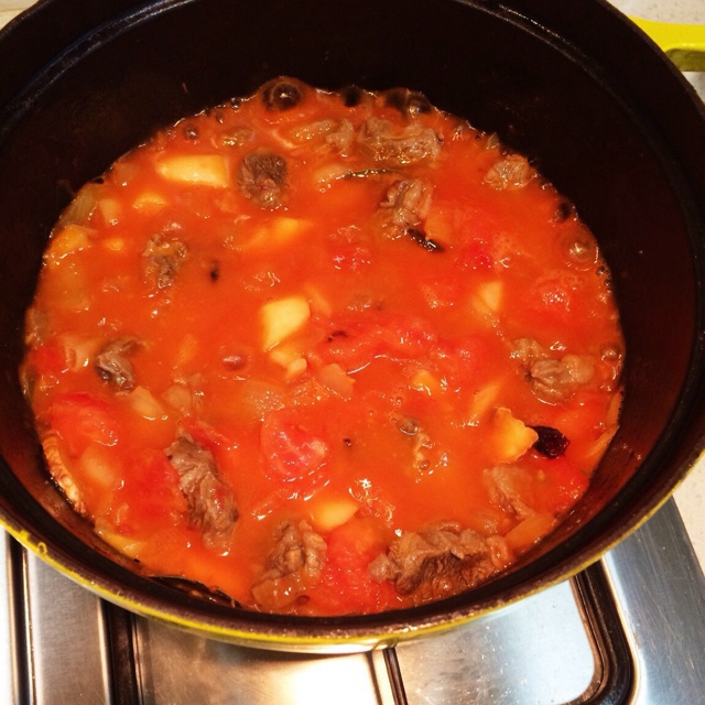 清爽番茄牛肉湯
