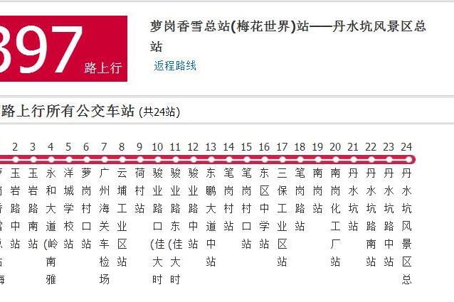 廣州公交397路 廣州公交397路
