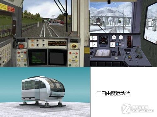 虛擬駕駛艙軌道交通仿真訓練模擬系統