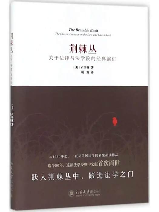 荊棘叢(美國法學家盧埃林撰寫的法學著作) 荊棘叢(美國法學家盧埃林撰寫的法學著作)