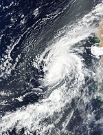 颶風弗雷德 衛星雲圖