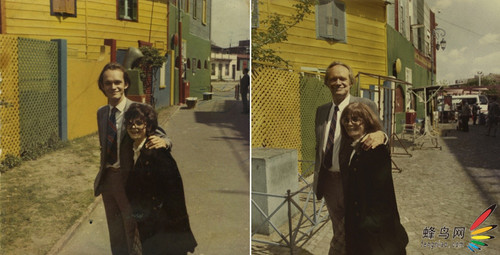 攝影師的父母，在1970 &amp;2010