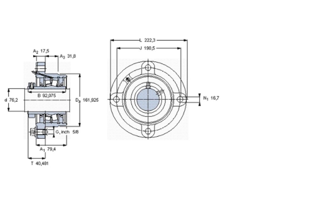 SKF FYRP3H-3軸承 SKF FYRP3H-3軸承