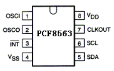 PCF8563 管腳圖