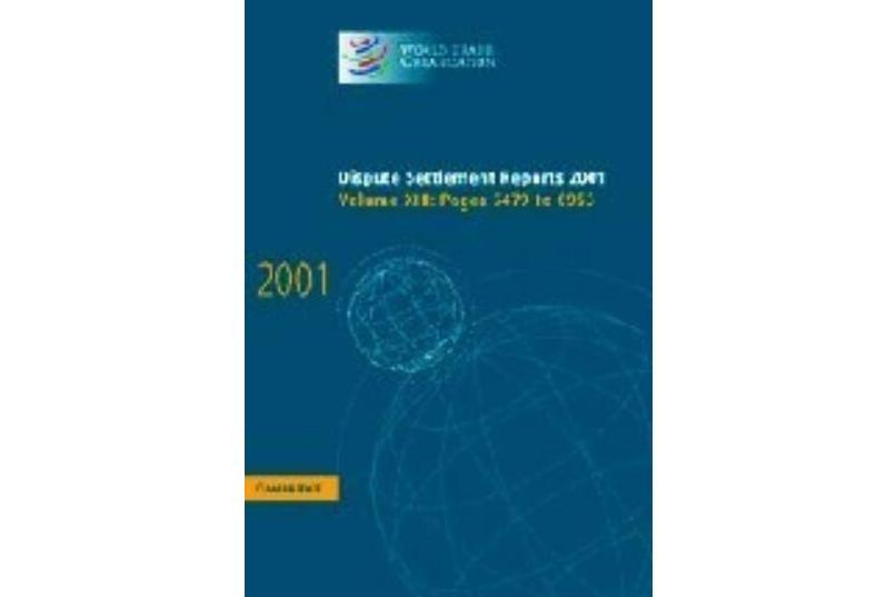 Dispute Settlement Reports 2001 Dispute Settlement Reports 2001