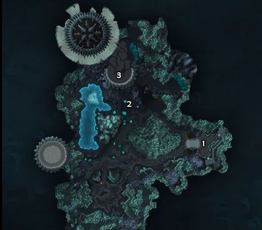 薩隆礦坑副本地圖