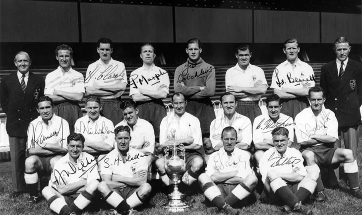 1951年英甲冠軍成員