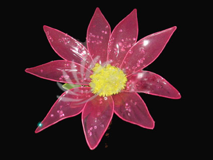 水晶花(裝飾用人造花)