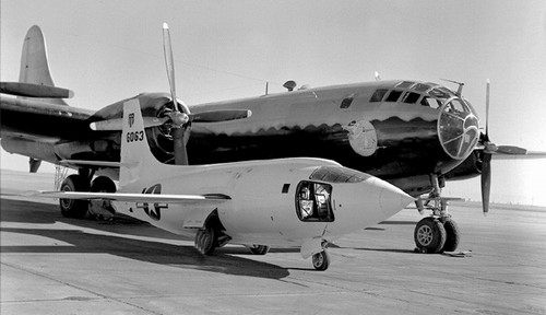 X-1試驗機和B-29載機