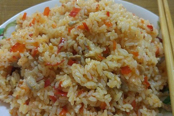 剁辣椒炒飯 剁辣椒炒飯